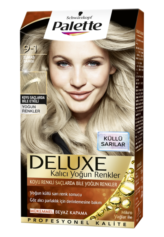 palette delux 9,1 elmas sarısı